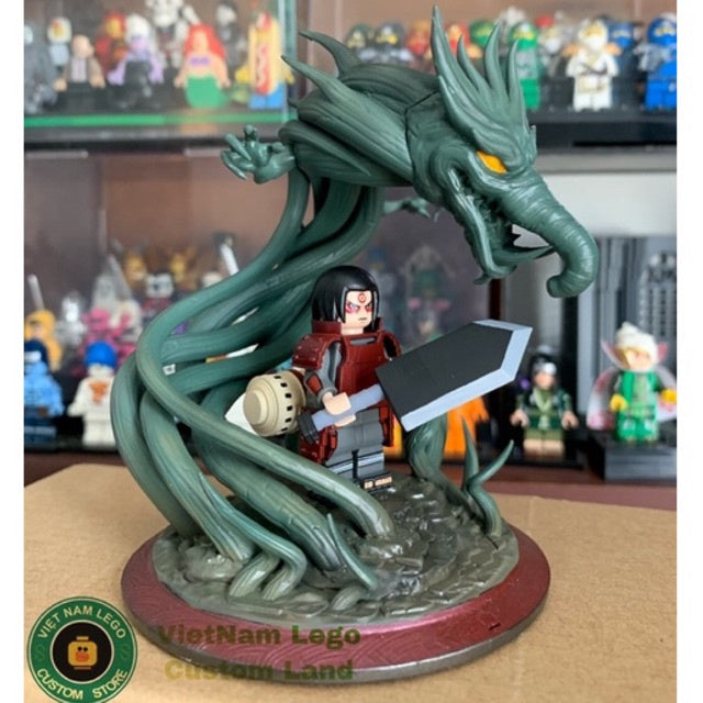 Hashirama With Wood Dragon From Naruto Custom Minifigures Toys