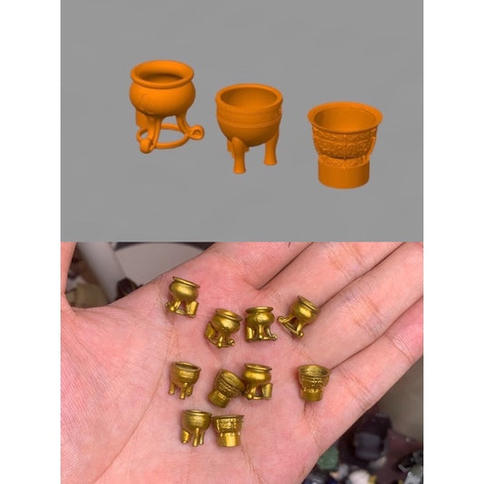 Minifigures Accessories: Medieval Drinking Bowl Collection