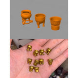 Minifigures Accessories: Medieval Drinking Bowl Collection