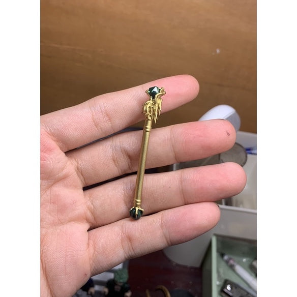Dragon Mage Staff – Custom Minifigure Accessory