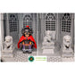 Medieval Accessories – Unicorn Stone Statue (Lion Guardian)