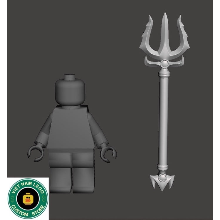 The Trident Minifigures Accessories Toys