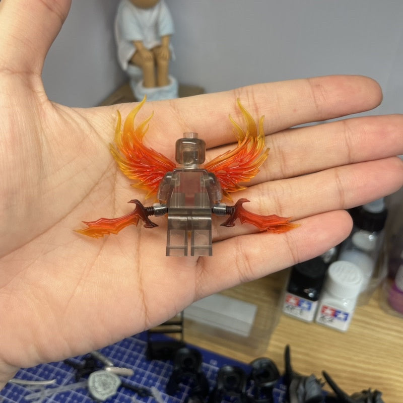 Introducing the God of Fire Minifigure Accessories Set
