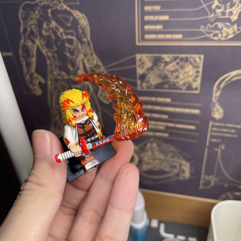 Kimetsu Effect Minifigures Accessories – Demon Slayer Sword Add-Ons