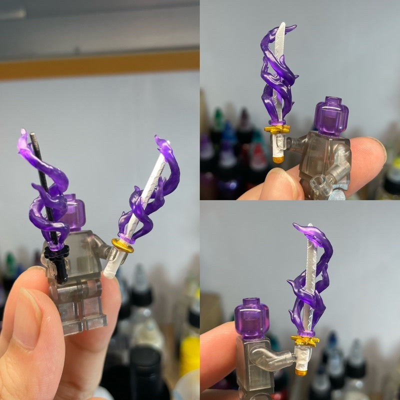 Zoro's Swords Set From One Piece Custom Minifigure Accessories