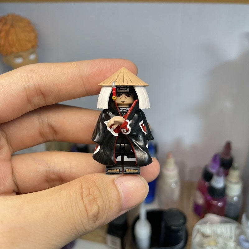 Custom Minifigure: Itachi Uchiha in Akatsuki Outfit