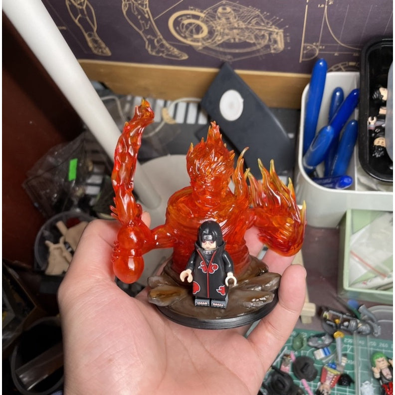Susanoo Itachi V2 From Naruto With Clear Effect Custom Minifigures Toys