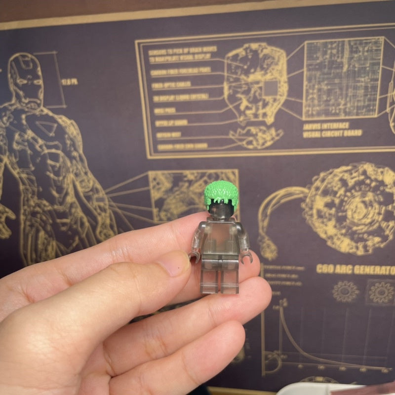 Minifigures Accessories: Hair Of The Characters (Note The Description)
