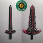 Saber Fate Weapon Custom Minifigure Accessories – Fate/stay night Inspired