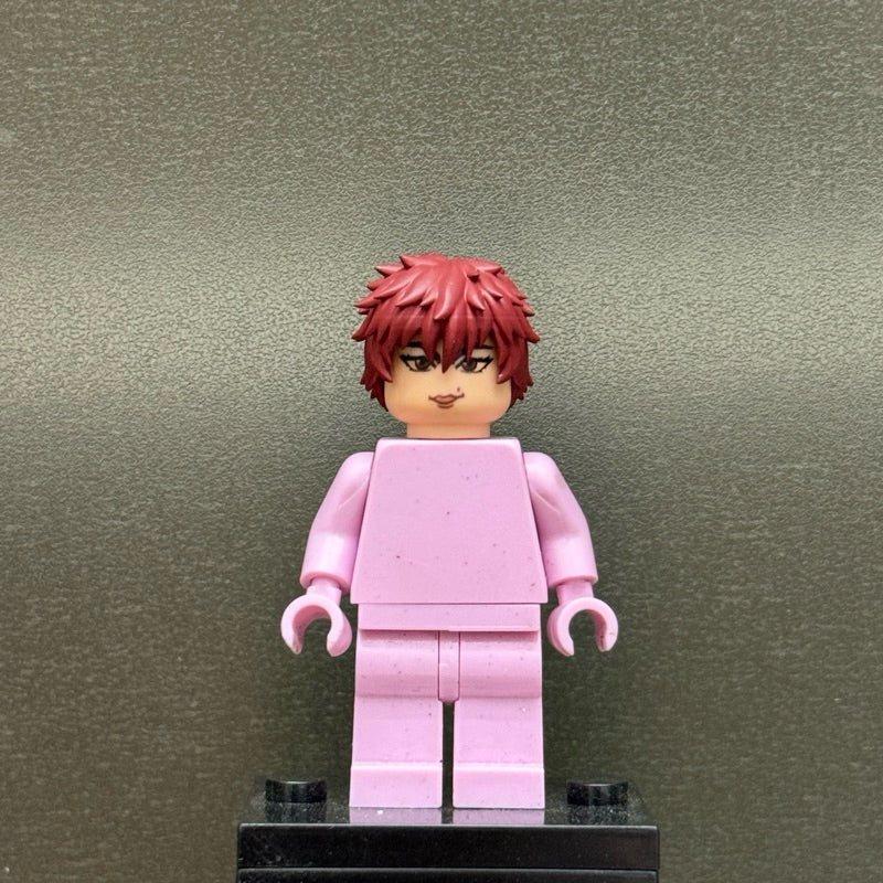 Custom Minifigure Accessories: Anime Character Face + Hair
